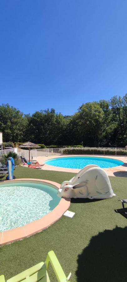 Camping Pres Du Lac De Sainte Croix Bauduen Esterno foto
